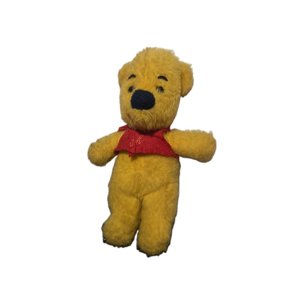 Vintage Winnie The Pooh Plush Sears 1960s Walt Disney Collection 11" Tall